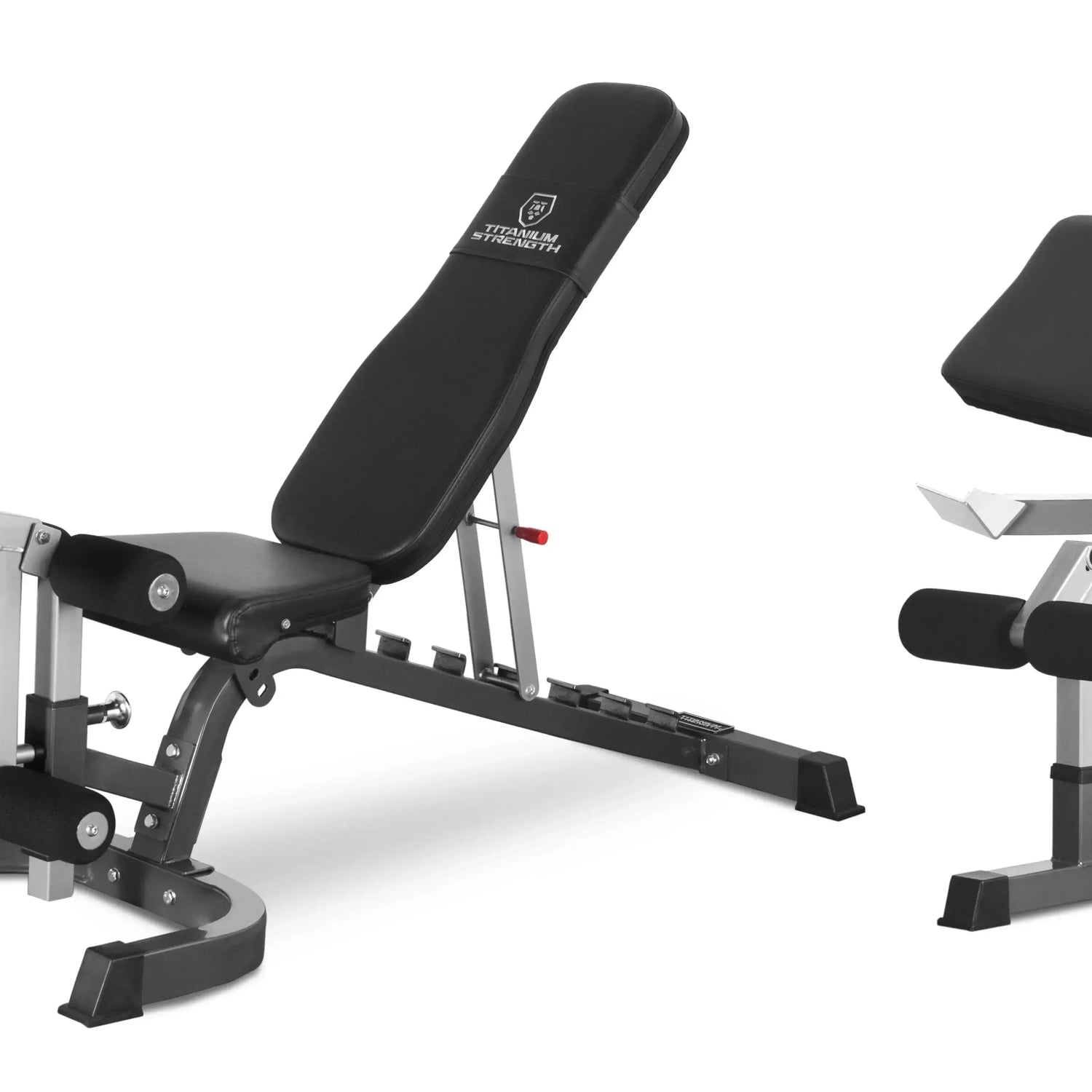 Leg Developer, Preacher Pad and Attachment Holder Set 330A, Accessory for 330BM Bench Titanium Strength