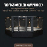 MMA-Käfig Oktagon mit Podium – Ø 4–8 m Profi-Event-Standard Individualisierbar Hergestellt in Frankreich Sportcom