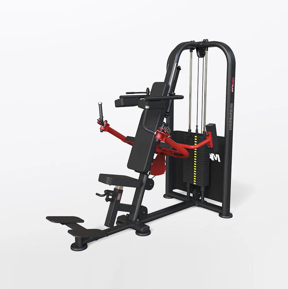 MaxPump A7043 Seated ISO Tricep Extension Armmaschine