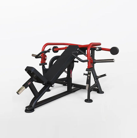 MaxPump A7046 Crossover Incline Chest Press Schrägbank-Brustpresse plate-loaded