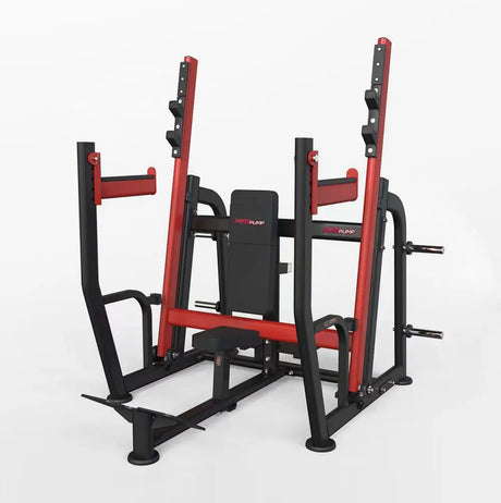 MaxPump A7055 Safety Pivot Shoulder Press Bench