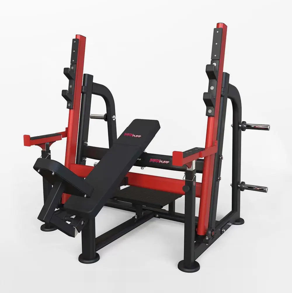 MaxPump A7056 Safety with Pivot Incline Bench Schrägbank