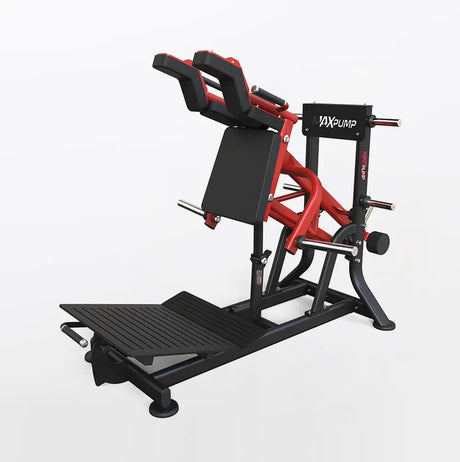 MaxPump A7073 Power Squat Kniebeugemaschine plate-loaded