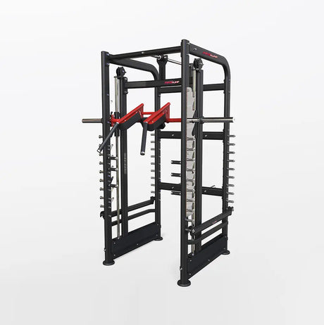 MaxPump A7080 3D Safety Squat Kniebeugemaschine plate-loaded