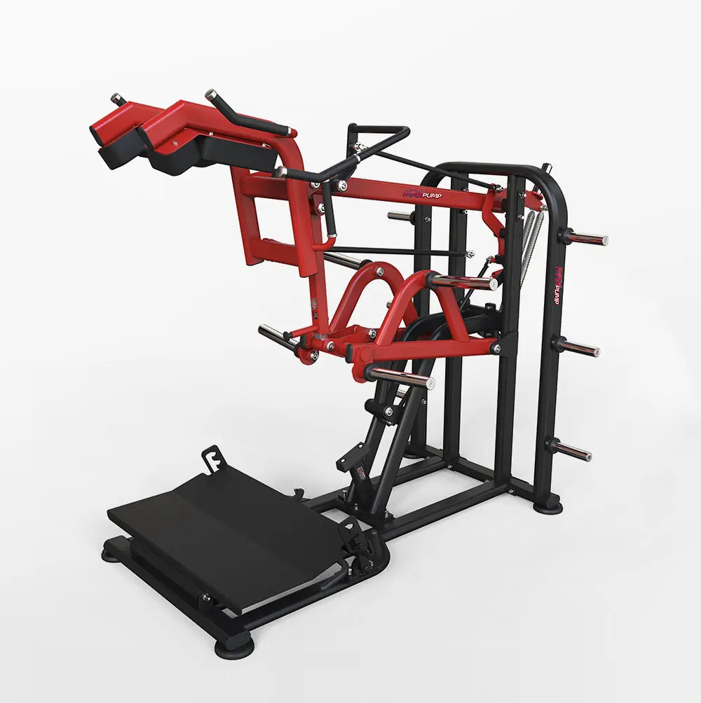 MaxPump A7091 Power Squat & Calf Squat-Maschine