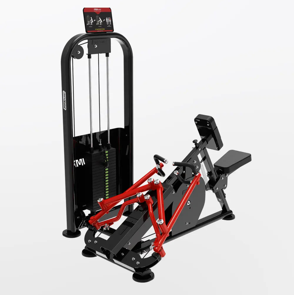 MaxPump A7100 Ultra Iso Seated Row Rudermaschine