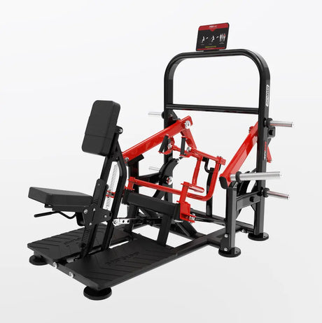 MaxPump A7104 Crossover Seated Row Rudermaschine plate-loaded