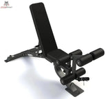 MyBench - Verstellbare Bank FID mit Bizeps und Bein Trainer Force USA
