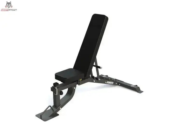 MyBench - Verstellbare Bank FID mit Bizeps und Bein Trainer Force USA