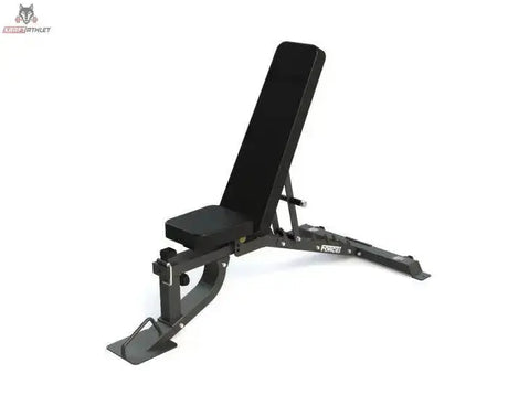 MyBench - Verstellbare Bank FID mit Bizeps und Bein Trainer Force USA