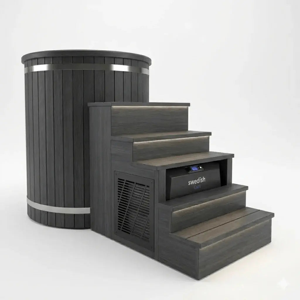 Nordic Tub Eisbad | Rotzeder | 3 °C | Kraftathlet SwedishCold Cold Plunge