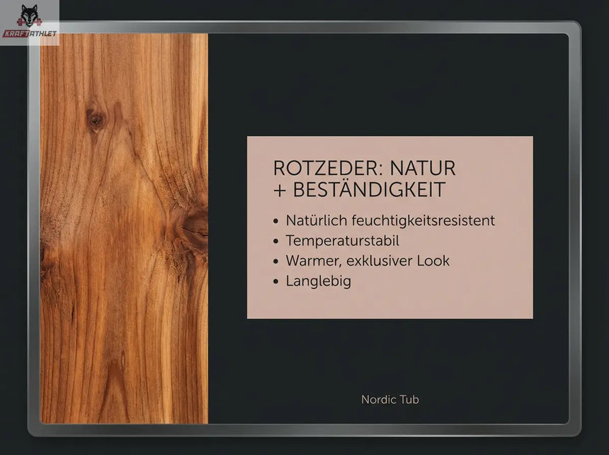 Nordic Tub Eisbad | Rotzeder | 3 °C | Kraftathlet