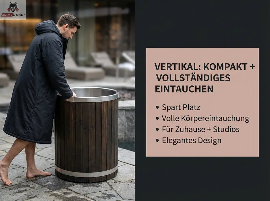 Nordic Tub Eisbad | Rotzeder | 3 °C | Kraftathlet