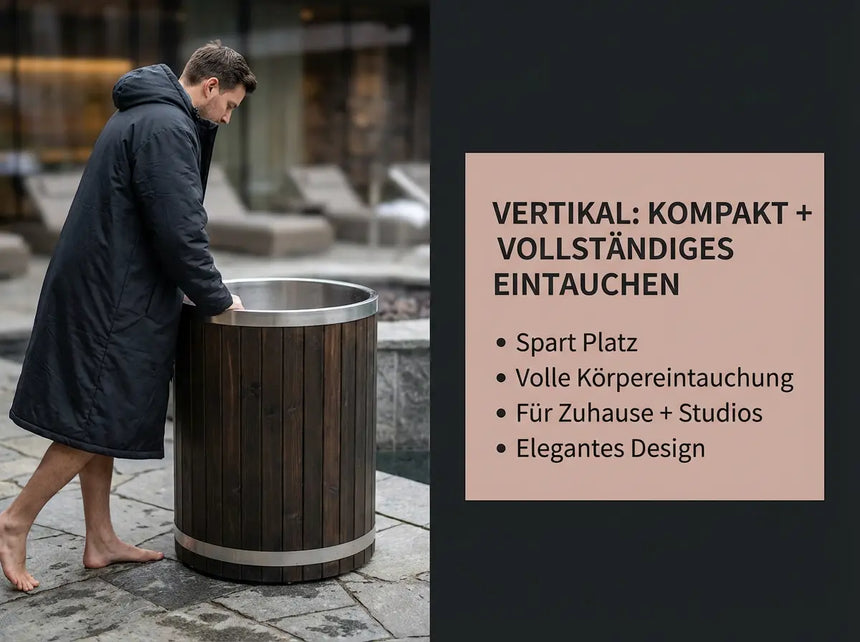 Nordic Tub Eisbad | Rotzeder | 3 °C | Kraftathlet SwedishCold Cold Plunge