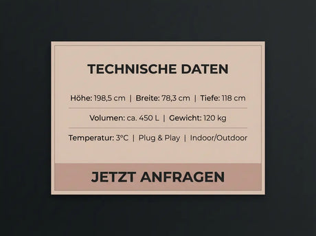 Nordic Tub Eisbad | Rotzeder | 3 °C | Kraftathlet SwedishCold Cold Plunge