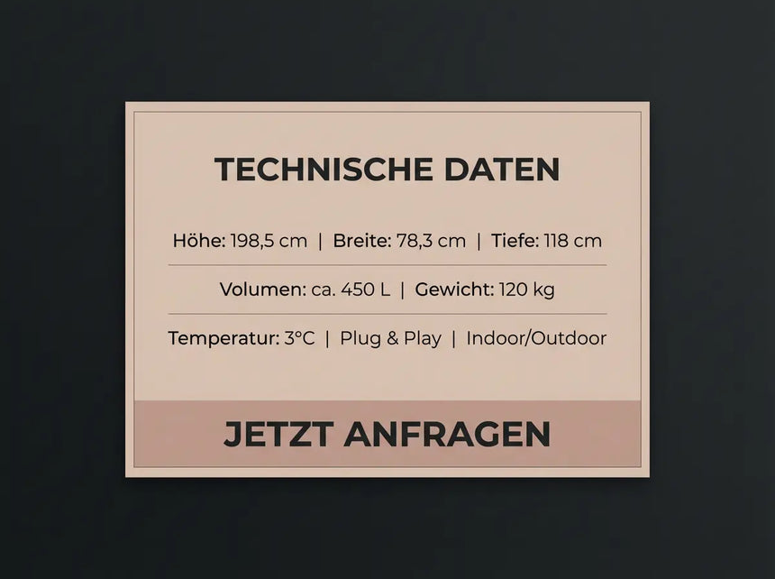 Nordic Tub Eisbad | Rotzeder | 3 °C | Kraftathlet SwedishCold Cold Plunge