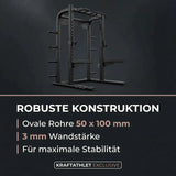 Olympisches Kniebeugen-Rack Titanium Strength Black Series Titanium Strength Aparatos de musculación