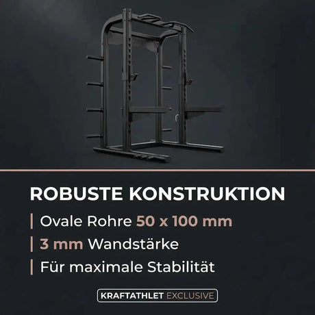 Olympisches Kniebeugen-Rack Titanium Strength Black Series Titanium Strength Aparatos de musculación