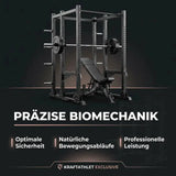 Olympisches Kniebeugen-Rack Titanium Strength Black Series Titanium Strength Aparatos de musculación