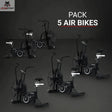 PACK 5 AIR BIKES Titanium Strength