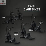PACK 5 AIR BIKES Titanium Strength