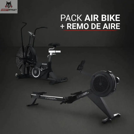 PACK AIR BIKE + LUFT-RUDERGERÄT Titanium Strength