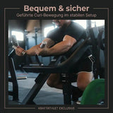 Plate Loaded Bicep Curl Titanium Strength Elite Series Titanium Strength Aparatos de musculación