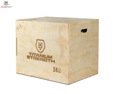 Plyometrische Box (Holz) Titanium Strength