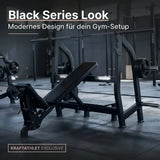 Positiv Geneigte Olympische Drückbank Black Series Titanium Strength Aparatos de musculación