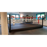 Pro-Trainingsboxring mit 30 cm Podium SportCom Boxring