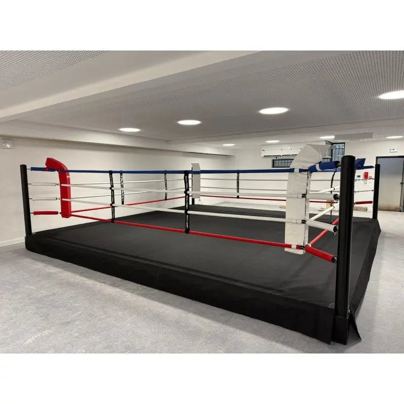 Pro-Trainingsboxring mit 30 cm Podium SportCom Boxring
