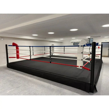Pro-Trainingsboxring mit 30 cm Podium SportCom Boxring