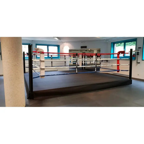 Pro-Trainingsboxring mit 30 cm Podium SportCom Boxring