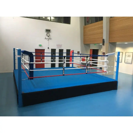 Pro-Trainingsboxring mit 50 cm Podium SportCom Boxring