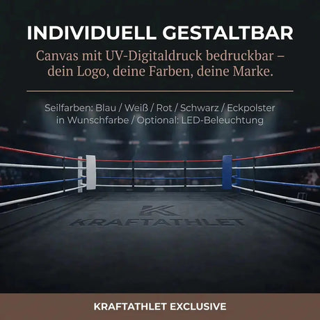 Pro Wettkampf-Boxring – Professioneller Kampfring für Turniere Sportcom