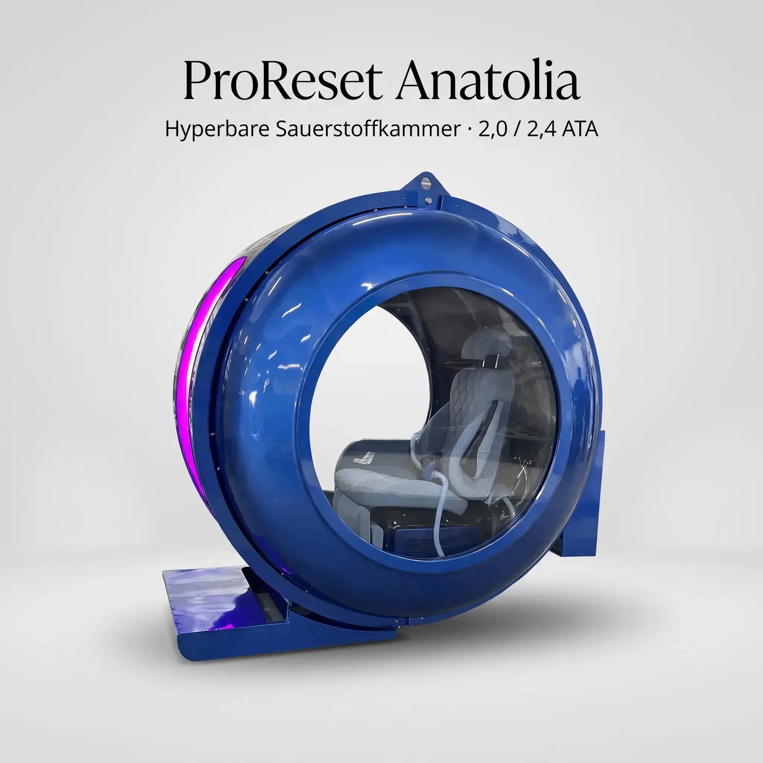 ProReset Anatolia Hyperbaric Oxygen Chamber – Operating Pressure 2.0 / 2.4 ATA