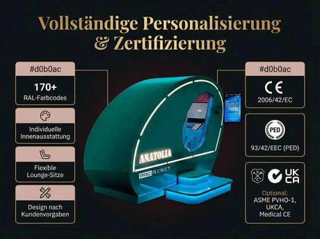 ProReset Anatolia – Hyperbaric Chamber 2.0/2.4 ATA Kraftathlet