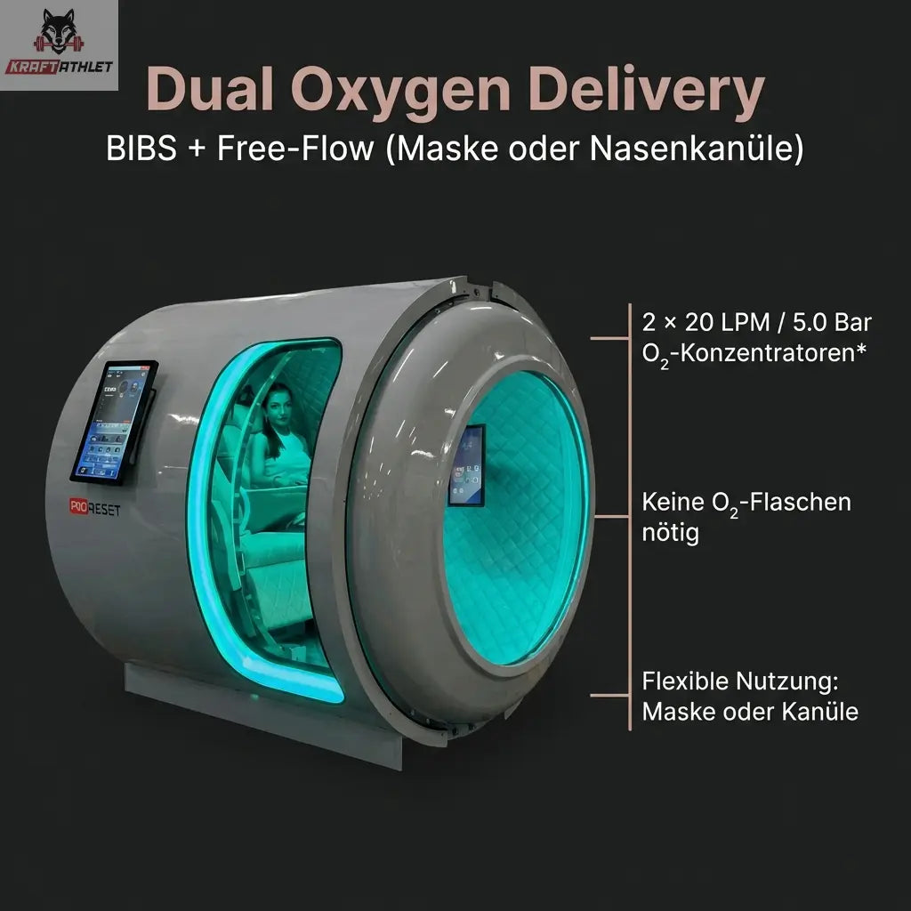 ProReset Atlantis – modulare 2-Sitz Hyperbarkammer (1.5 / 2.0 / 2.4* / 3.0* ATA)