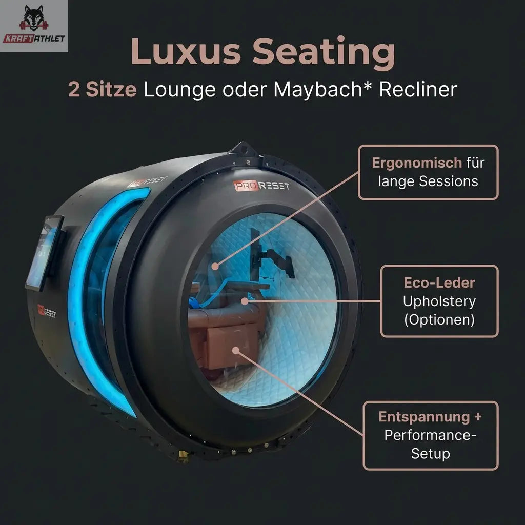 ProReset Atlantis – modulare 2-Sitz Hyperbarkammer (1.5 / 2.0 / 2.4* / 3.0* ATA)