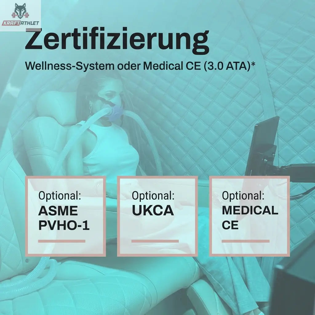 ProReset Atlantis – modulare 2-Sitz Hyperbarkammer (1.5 / 2.0 / 2.4* / 3.0* ATA)