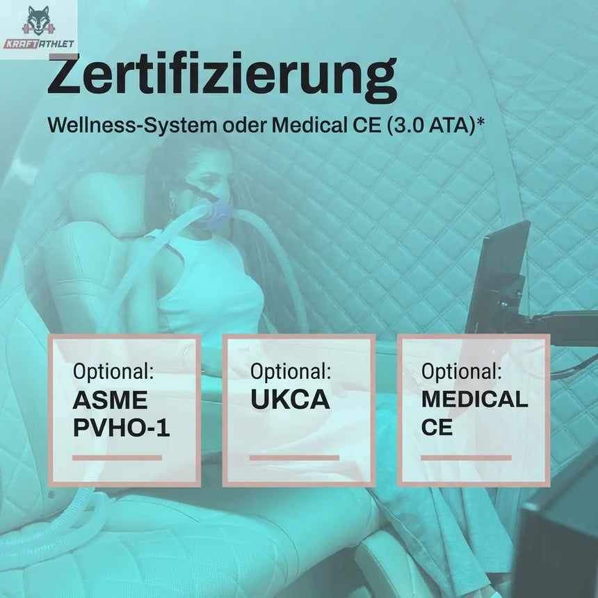 ProReset Atlantis – modulare 2-Sitz Hyperbarkammer (1.5 / 2.0 / 2.4* / 3.0* ATA)