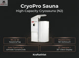 ProReset CryoPro Sauna High-Capacity Cryosauna (N2)