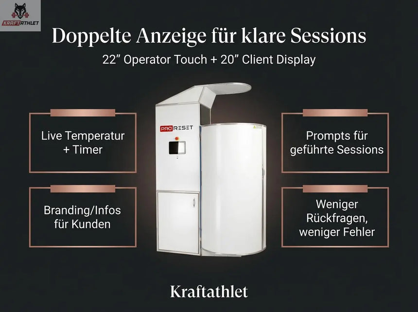 ProReset CryoPro Sauna High-Capacity Cryosauna (N2)