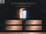 ProReset CryoPro Sauna High-Capacity Cryosauna (N2)