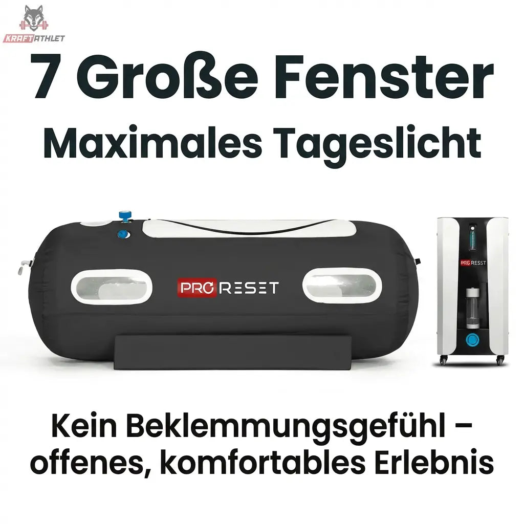 ProReset Flow 80 Hyperbare Sauerstoffkammer (Soft-Shell, tragbar)