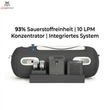 ProReset Flow 90 - Portable Hyperbare Sauerstoffkammer mit 7 großen Fenstern