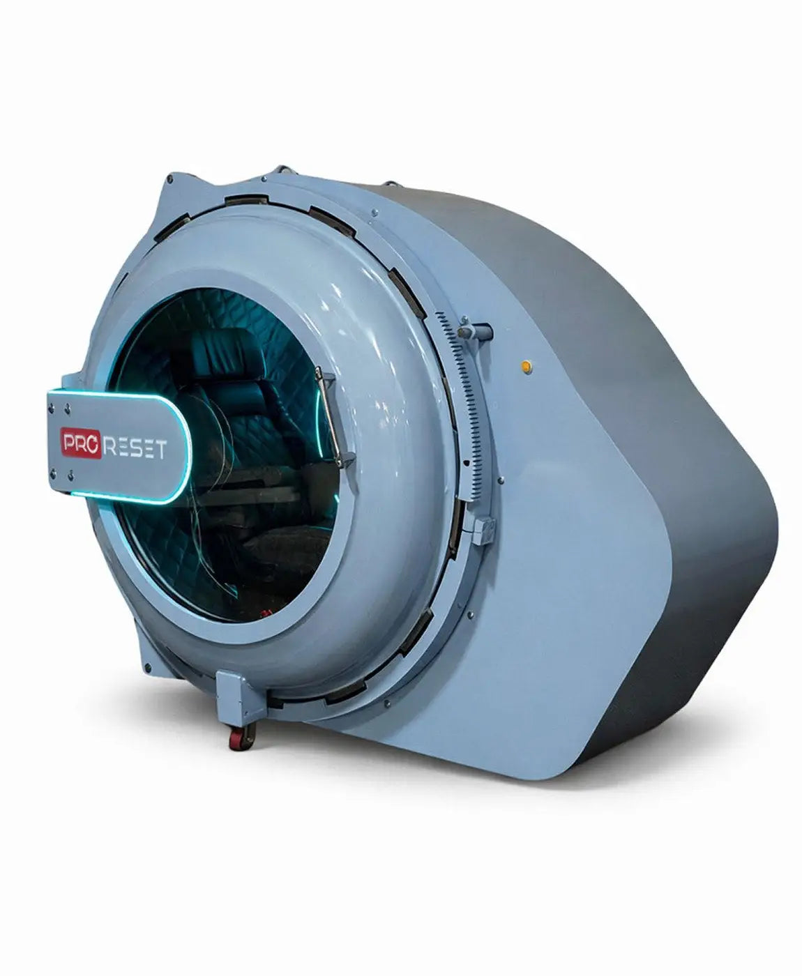 ProReset HPOD UNO – Multibare Einzelplatzkammer mit geöffneter Rundtür