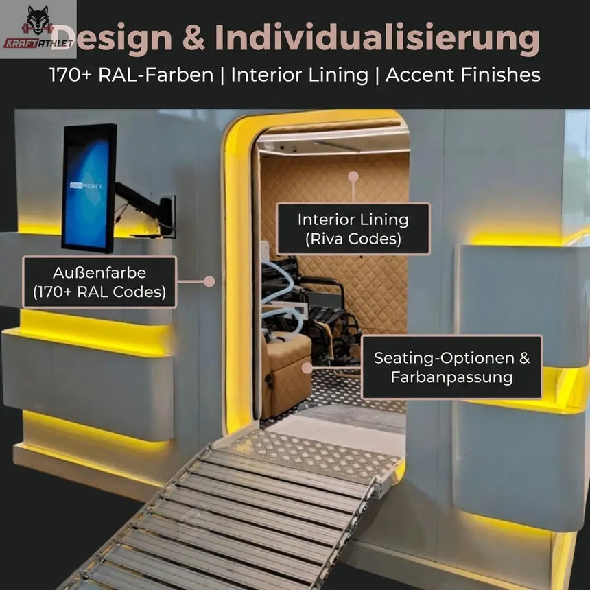 ProReset Matrix – würfelförmige 1–2-Personen Hyperbarkammer (1.5 / 2.0 / 2.4 / 3.0* ATA)