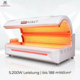 Pro Reset LED light therapy bench on a white background