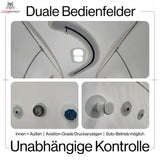 ProReset Oasis – Portable Soft-Shell HBOT-Kammer mit Liegesessel (100 cm) | Für Zuhause & Praxis